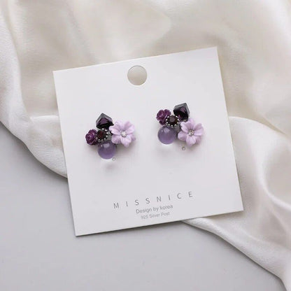 Korean Crystal Earrings