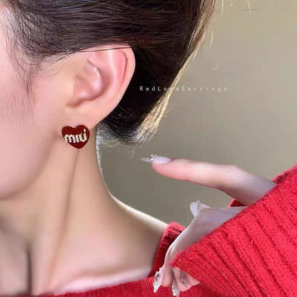 Heart Shaped Miiu Earrings