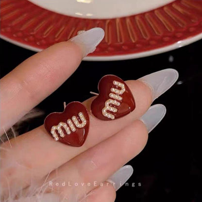 Heart Shaped Miiu Earrings