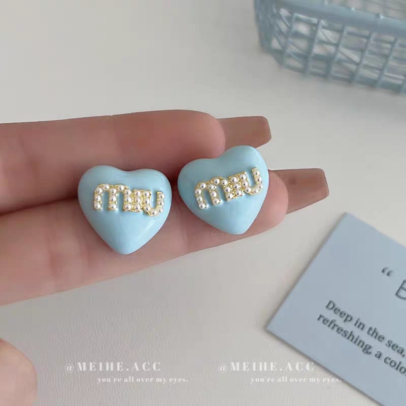 Heart Shaped Miiu Earrings