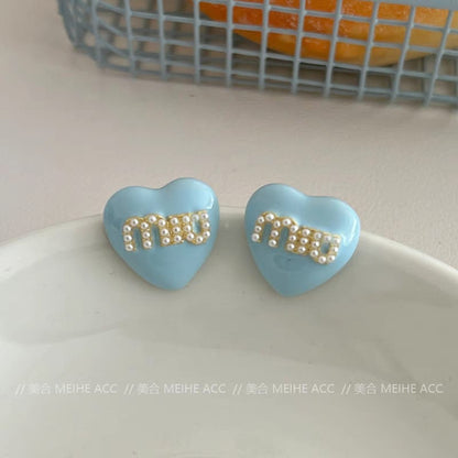 Heart Shaped Miiu Earrings