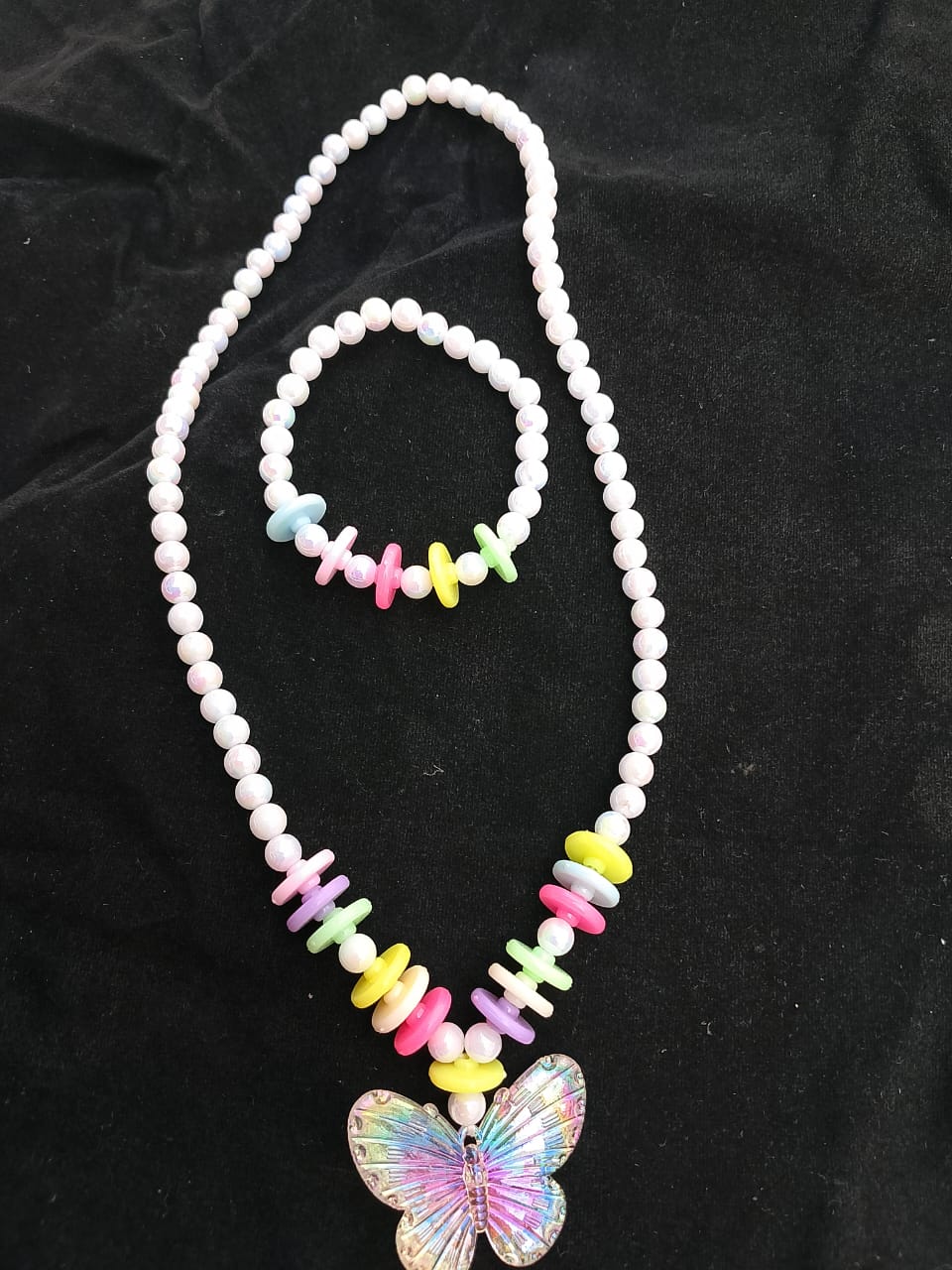 Kids Multicolored Bead Necklace