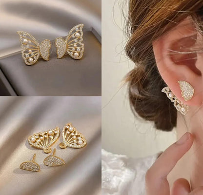 Korean Butterfly Earings