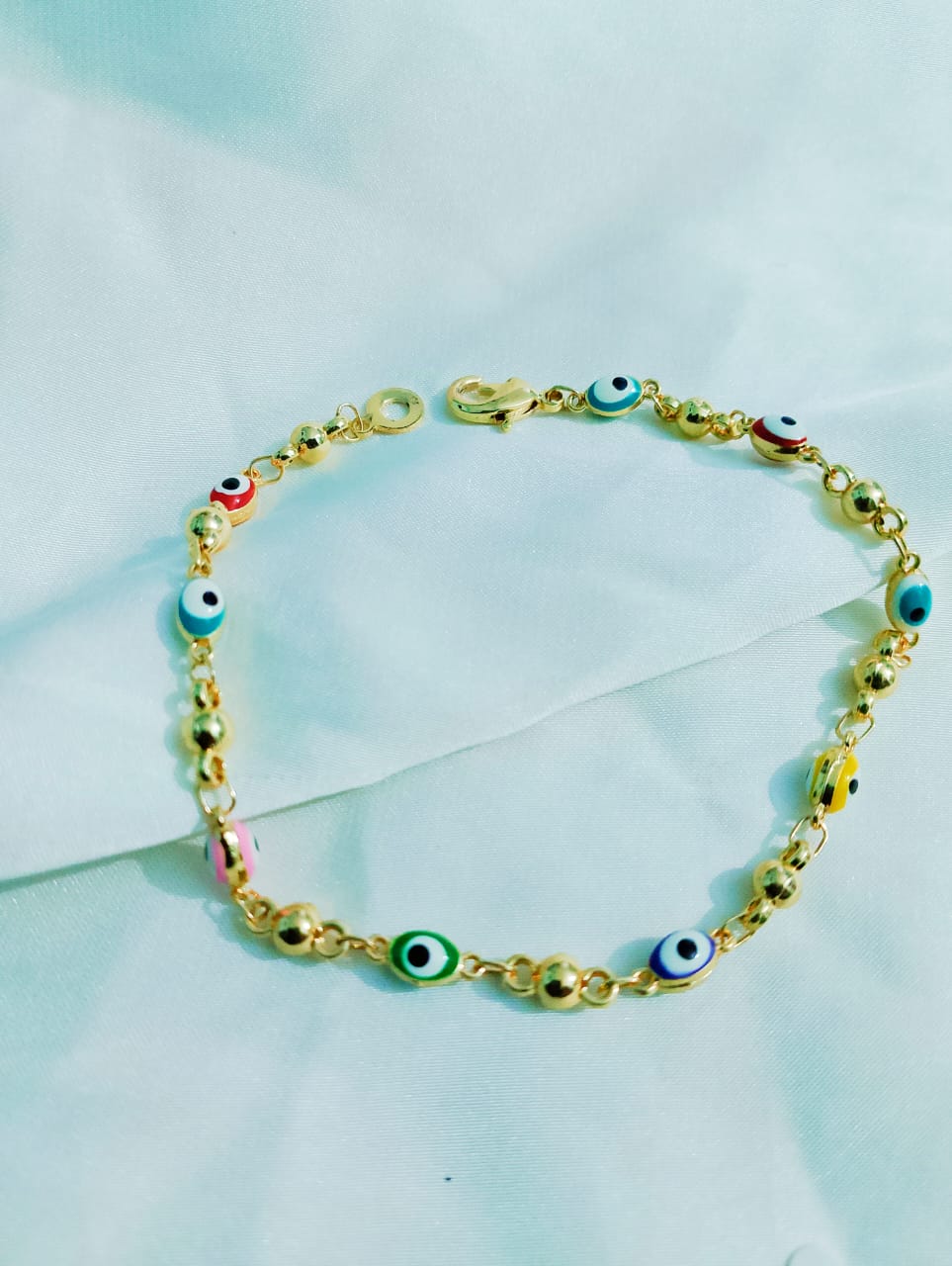 Wicked Eye Gold Bracelet