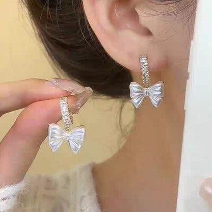 Bow Charm Earings