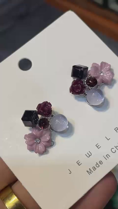 Korean Crystal Earrings